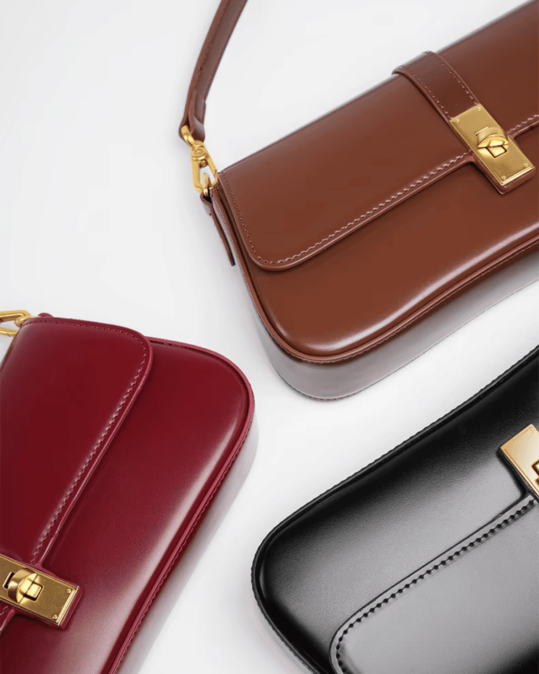 Sac baguette Katiane en cui