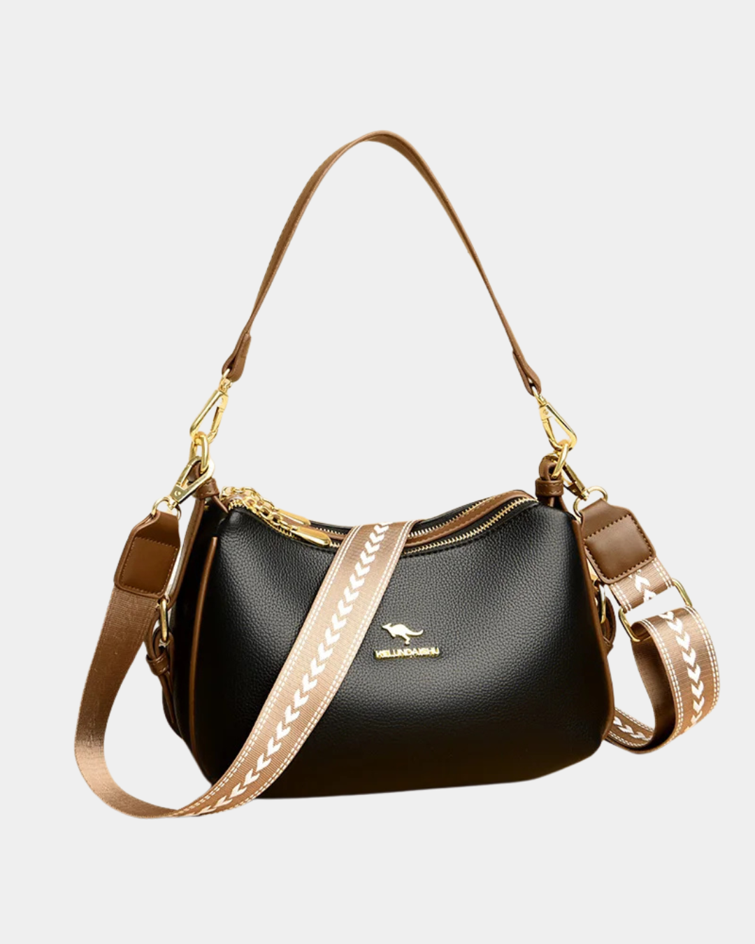 Sac Lia avec anses en cuir épai