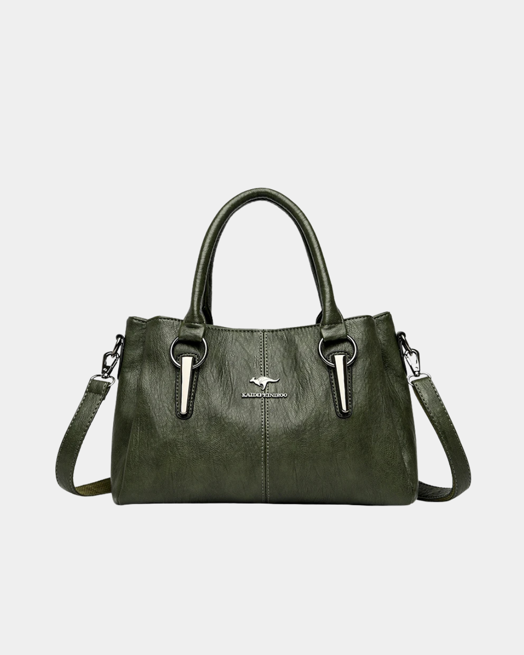 Sac rétro en cuir véritable