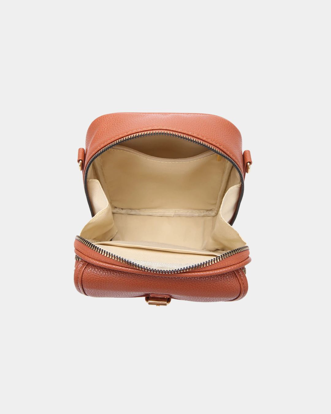Sac compact Victoria en cuir premiu