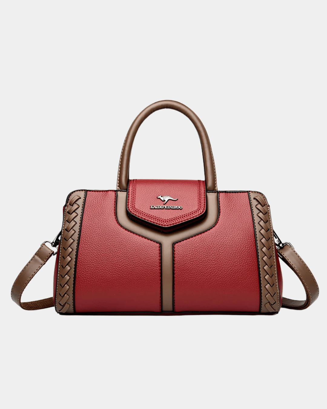 Sac en cuir style baguette Luan