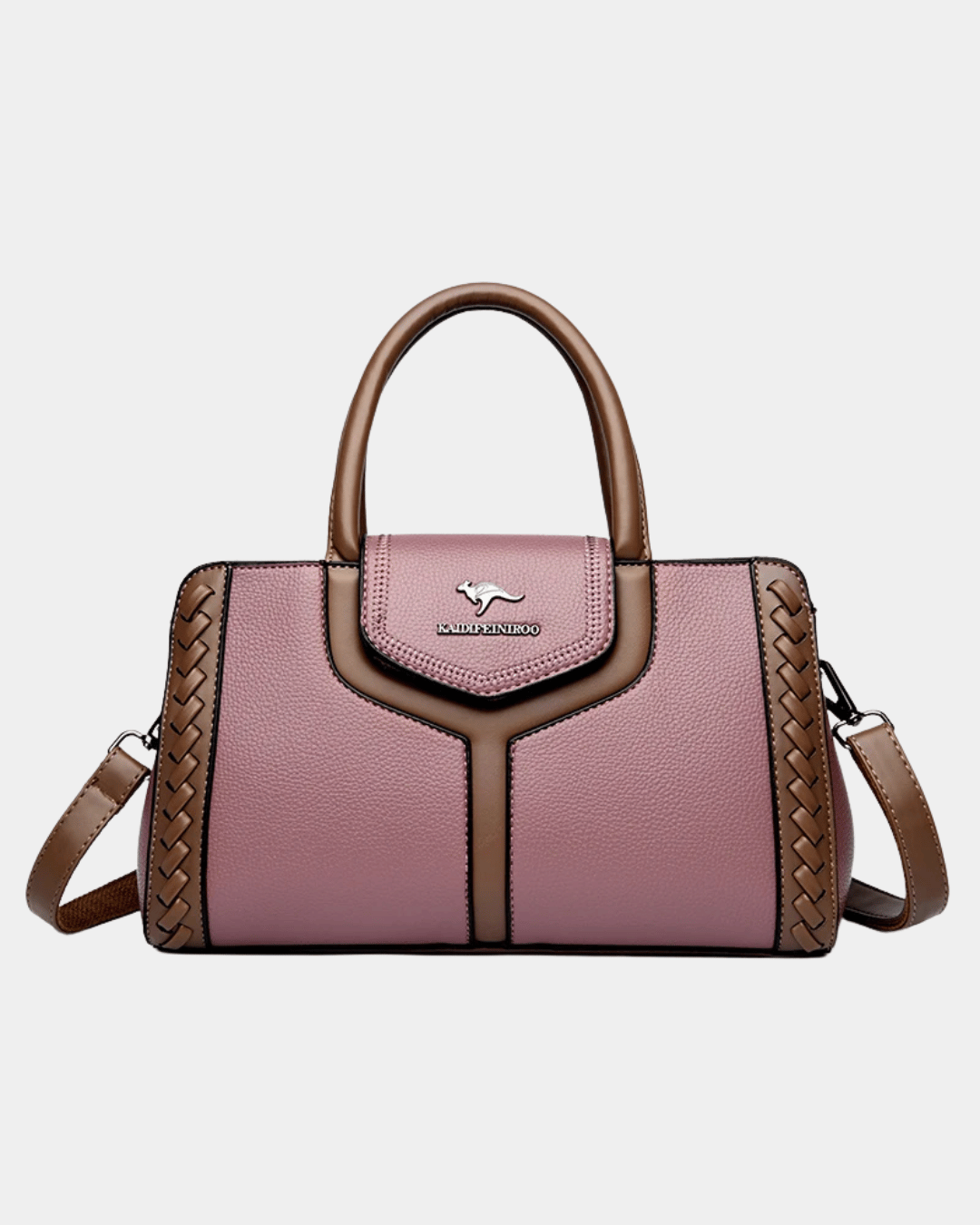 Sac en cuir style baguette Luan