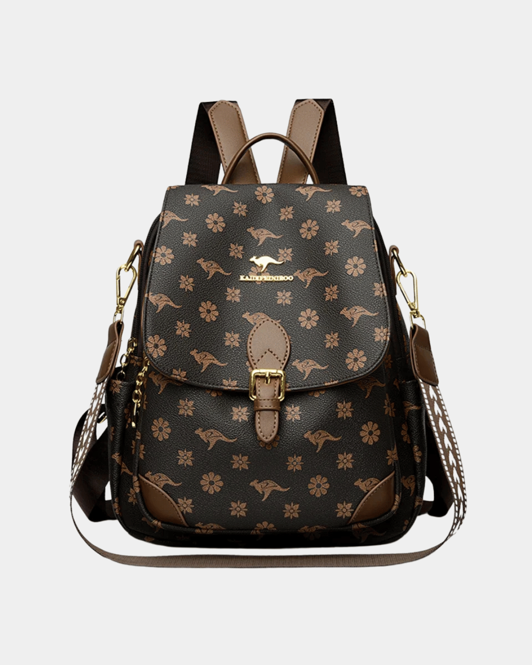 Sac à dos Amanda Guedes en cuir premium