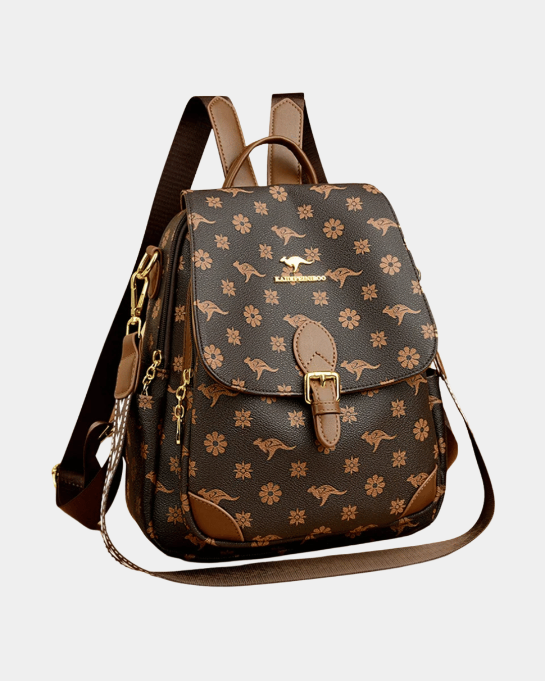 Sac à dos Amanda Guedes en cuir premium