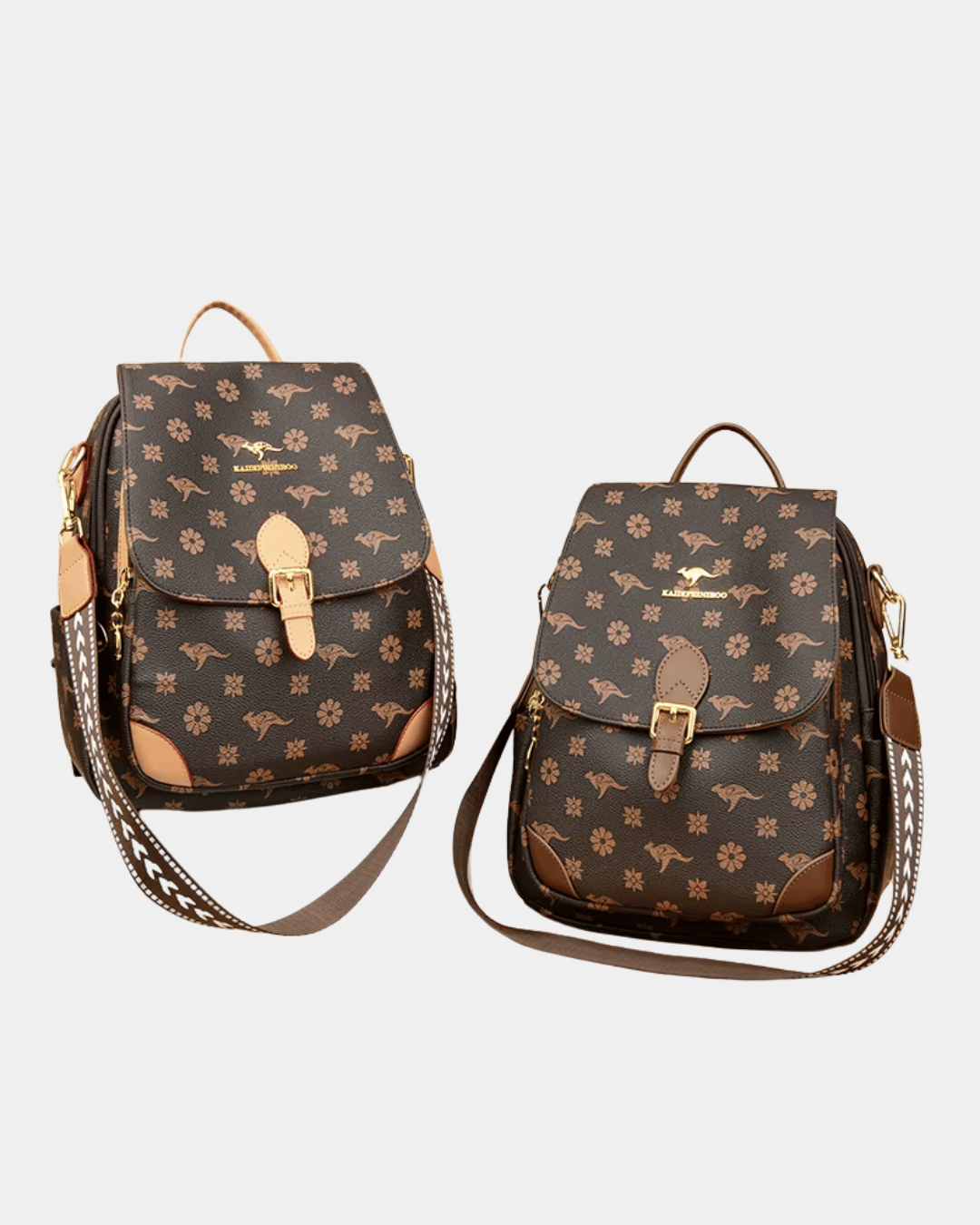 Sac à dos Amanda Guedes en cuir premium