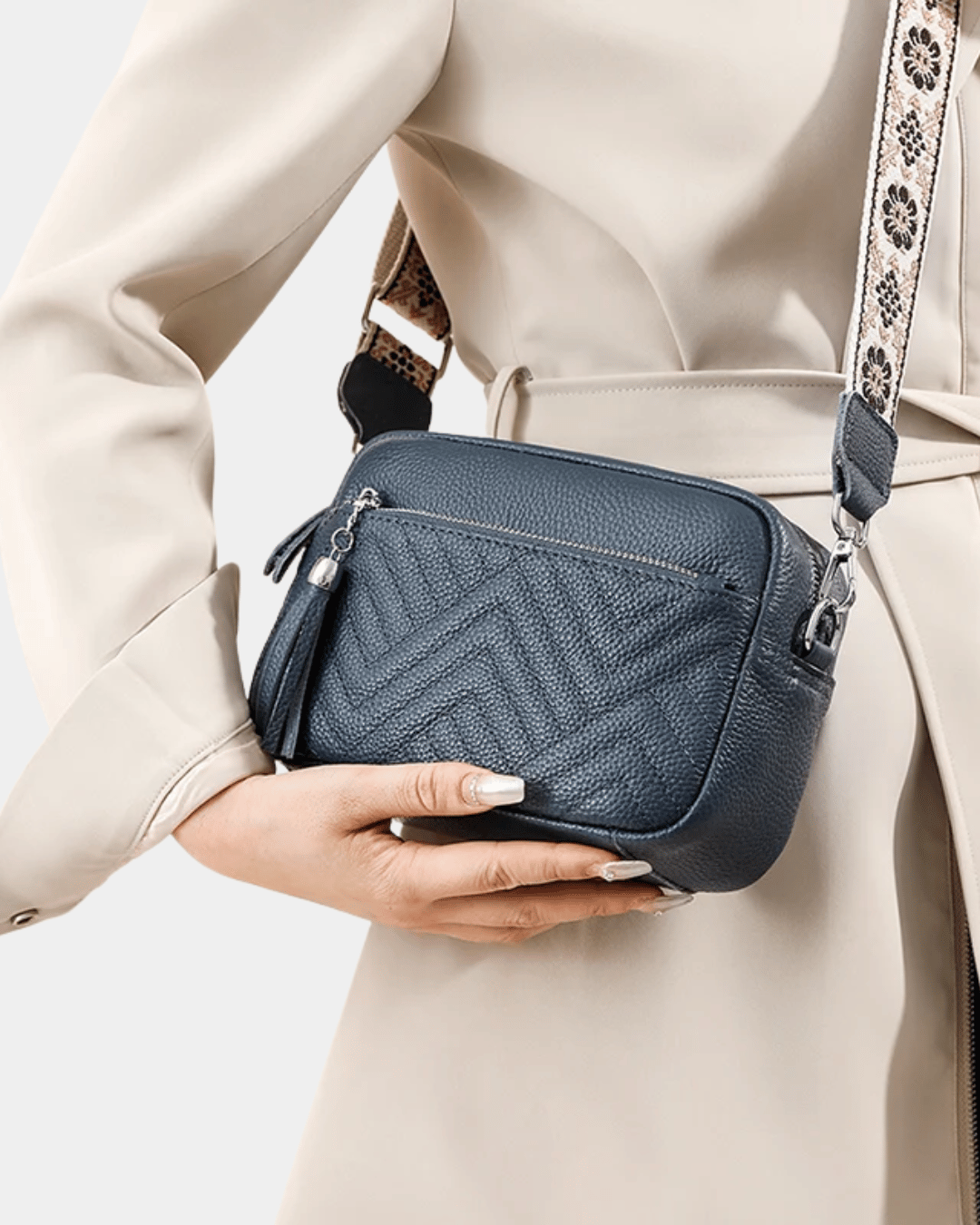 Sac bandoulière en cuir Dan