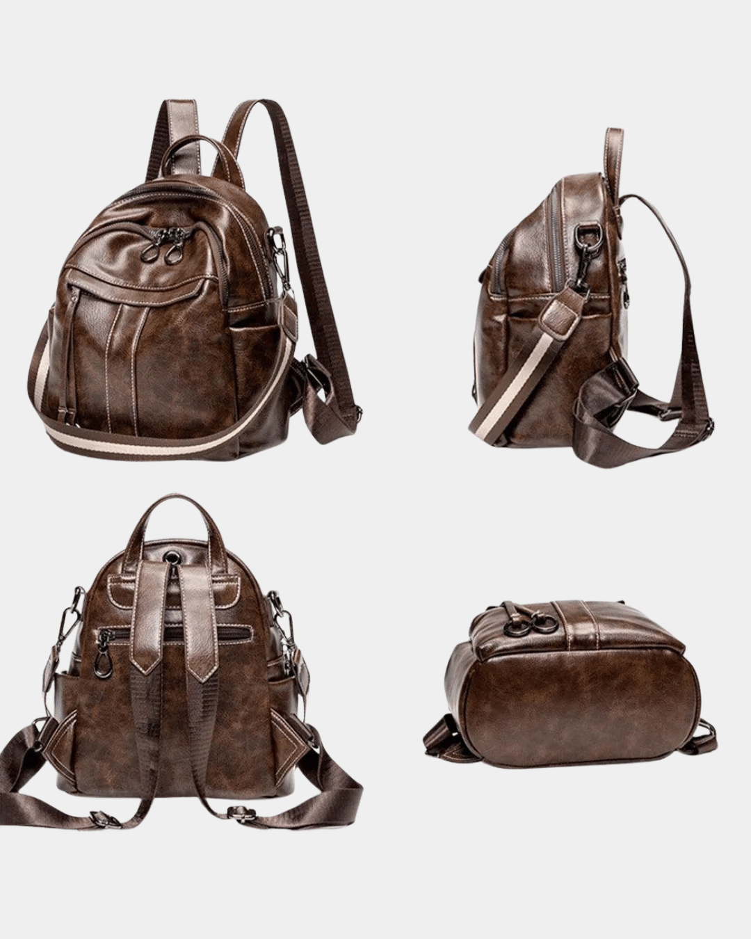 Sac à dos en cuir pour femme Isold