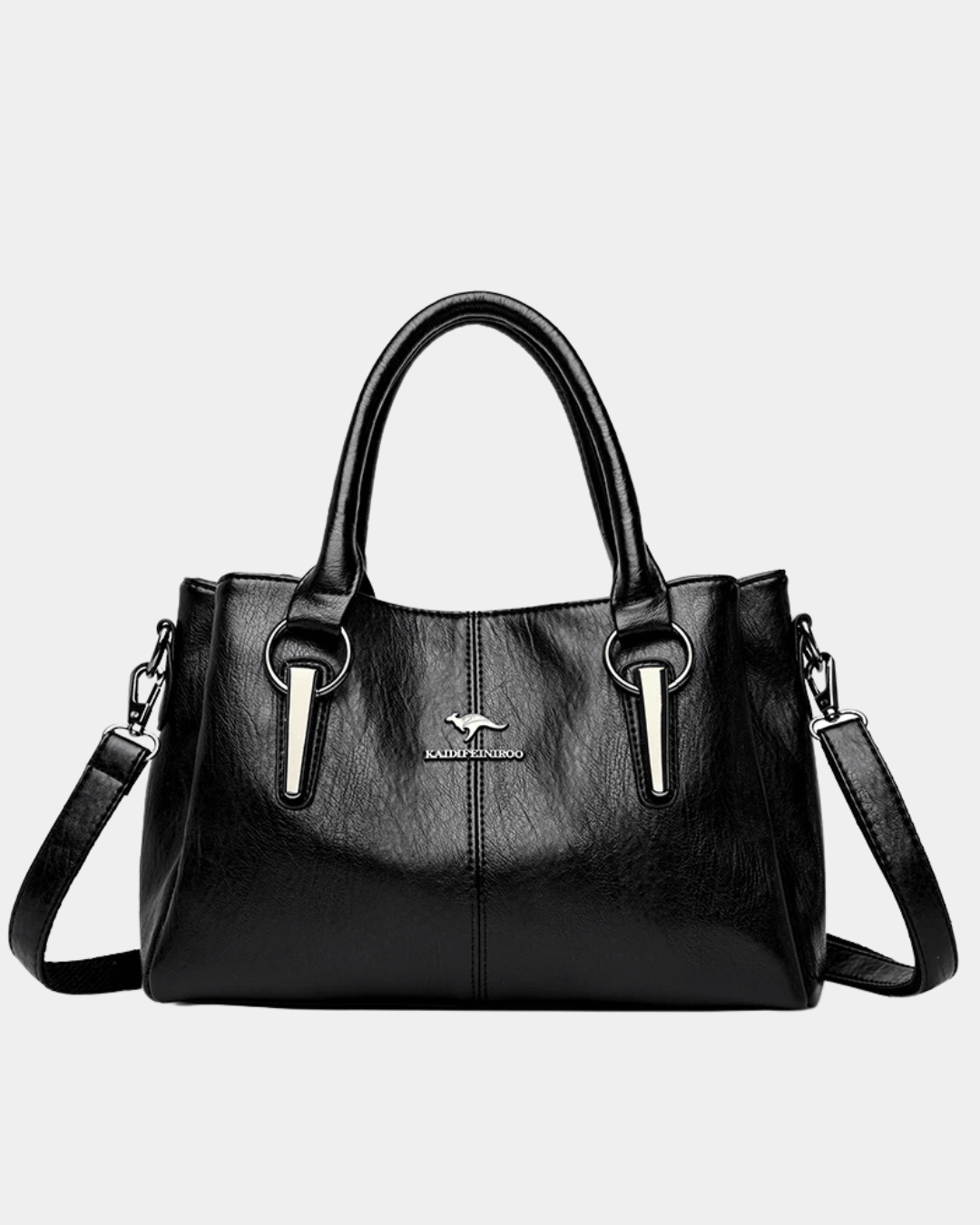 Sac rétro en cuir véritable