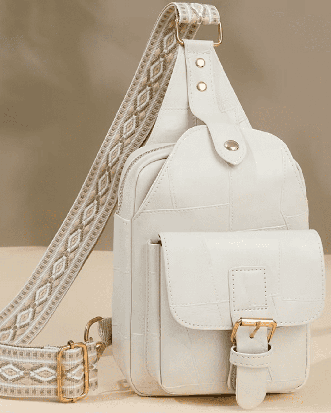 Sac bandoulière en cui