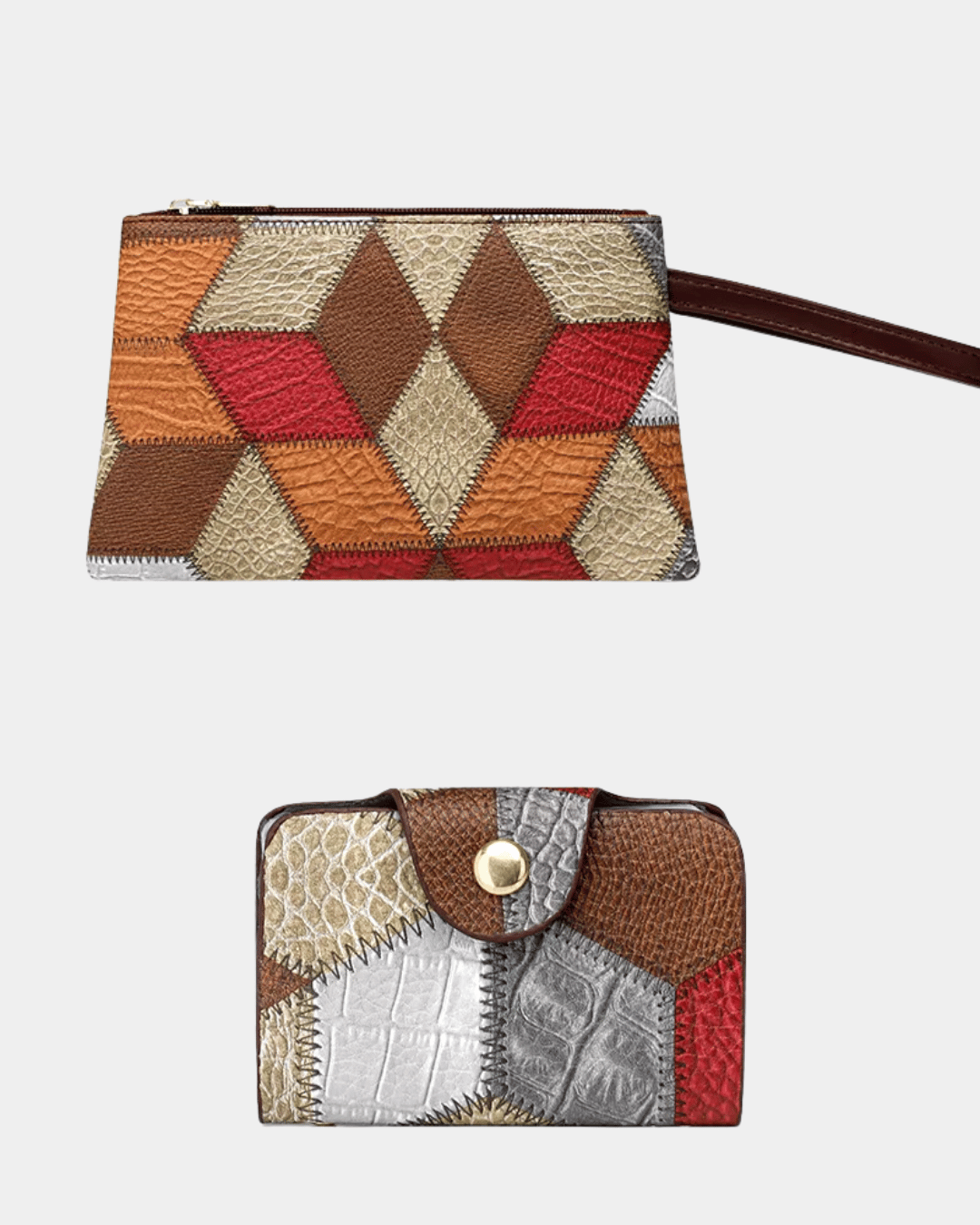 Sac à imprimé géométrique 4 pièces - Lancement exclusif