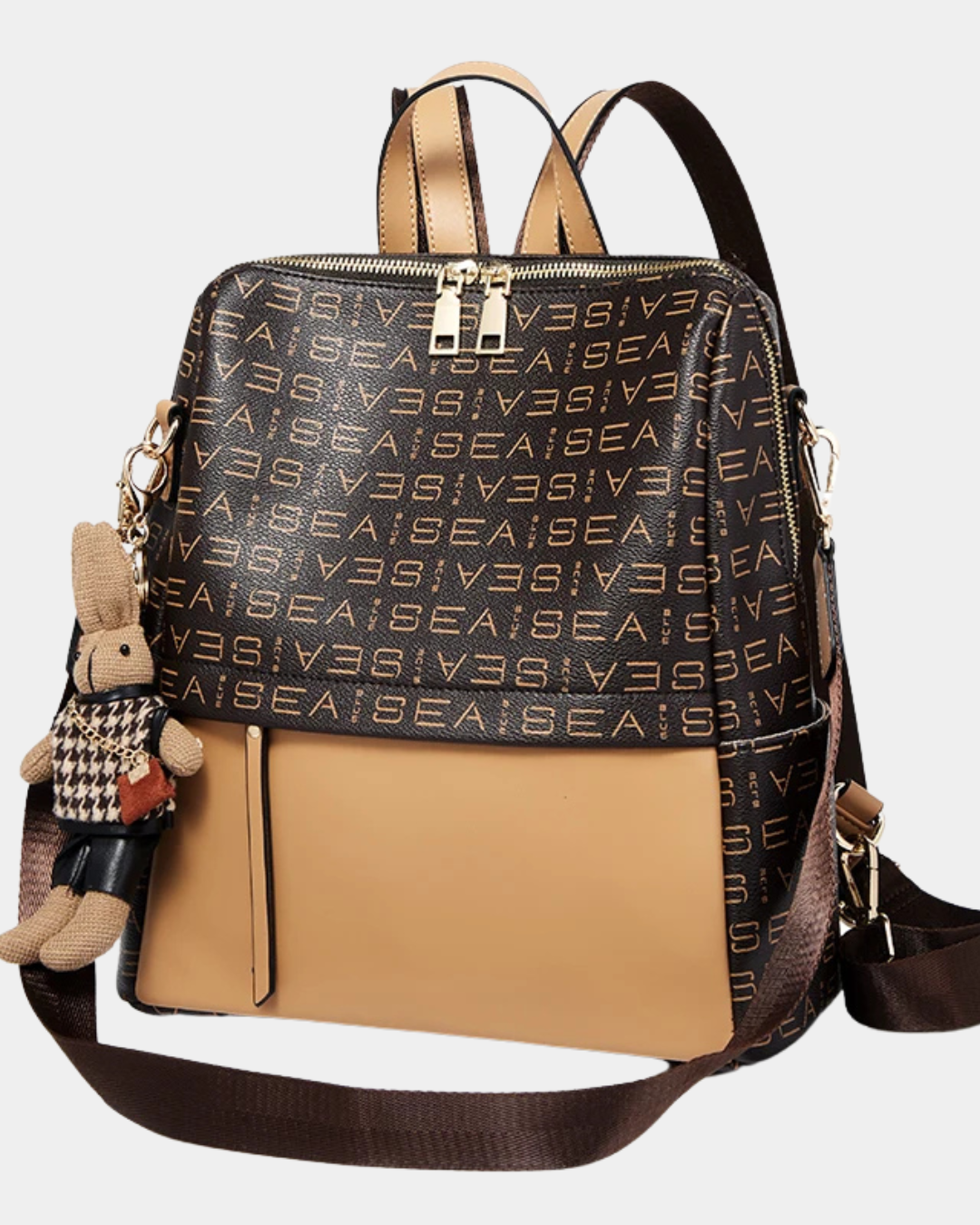 Sac à dos Amelia en cuir véritable original