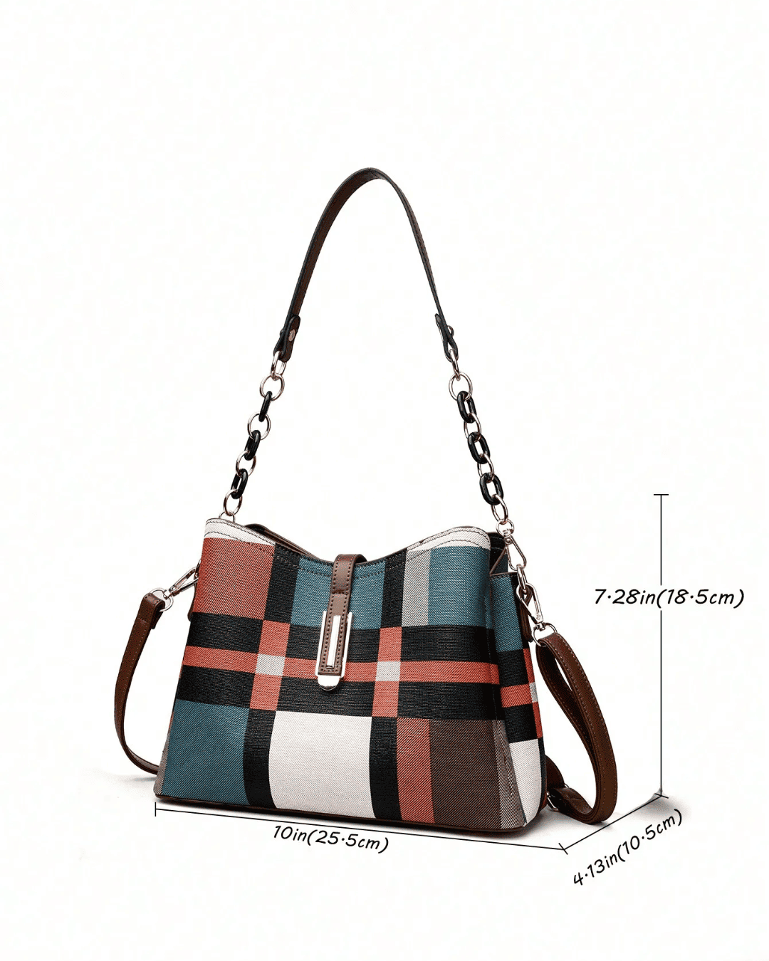 Sac cabas Alice en cuir imprim