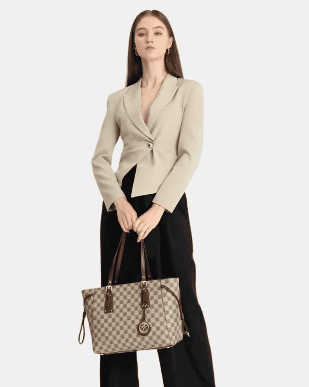Sac Louise Retro en cuir premium