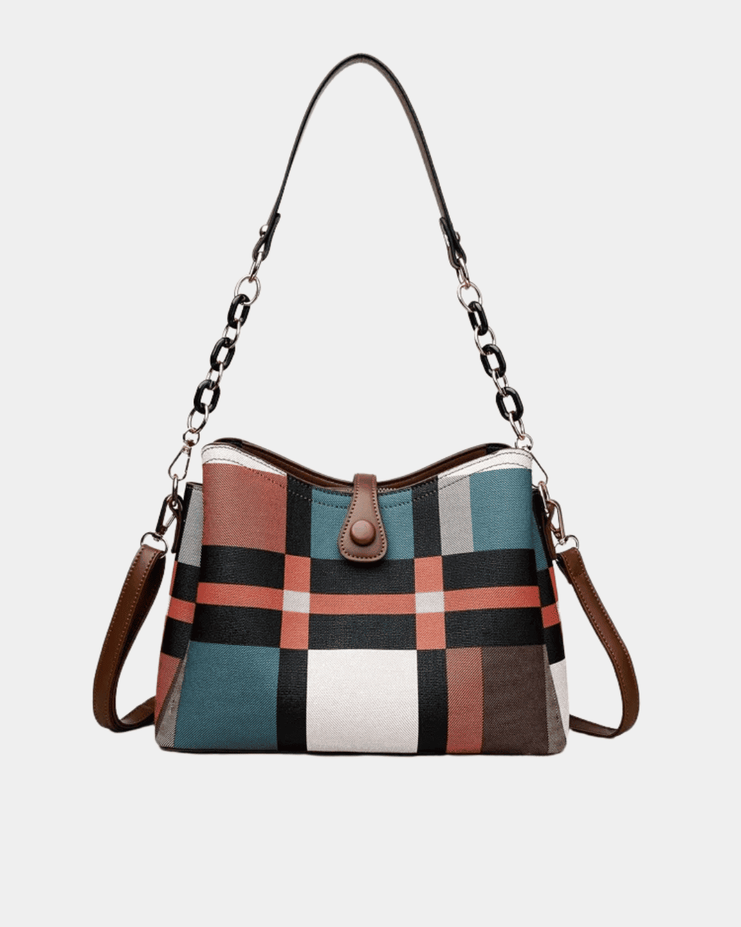 Sac cabas Alice en cuir imprim