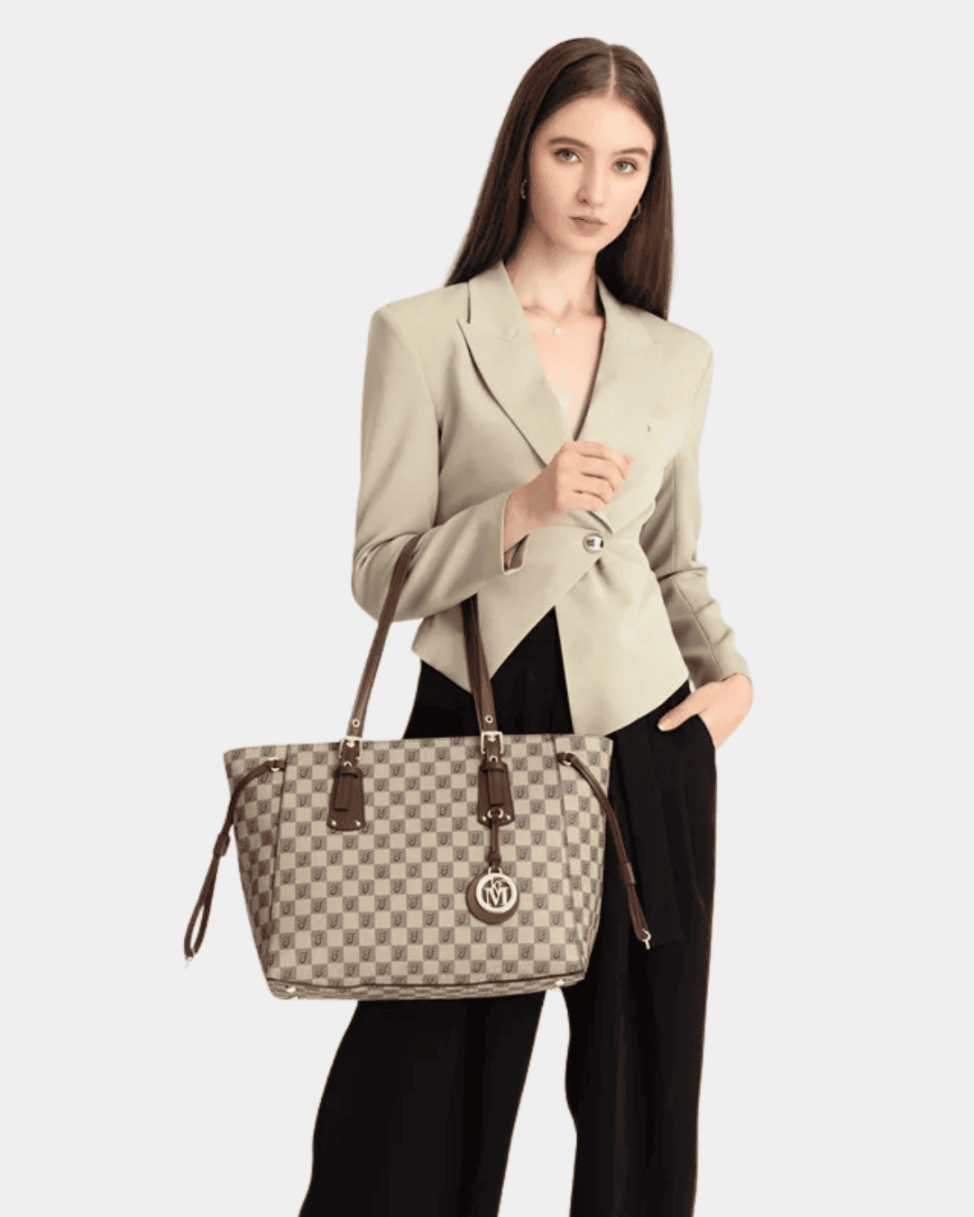 Sac Louise Retro en cuir premium
