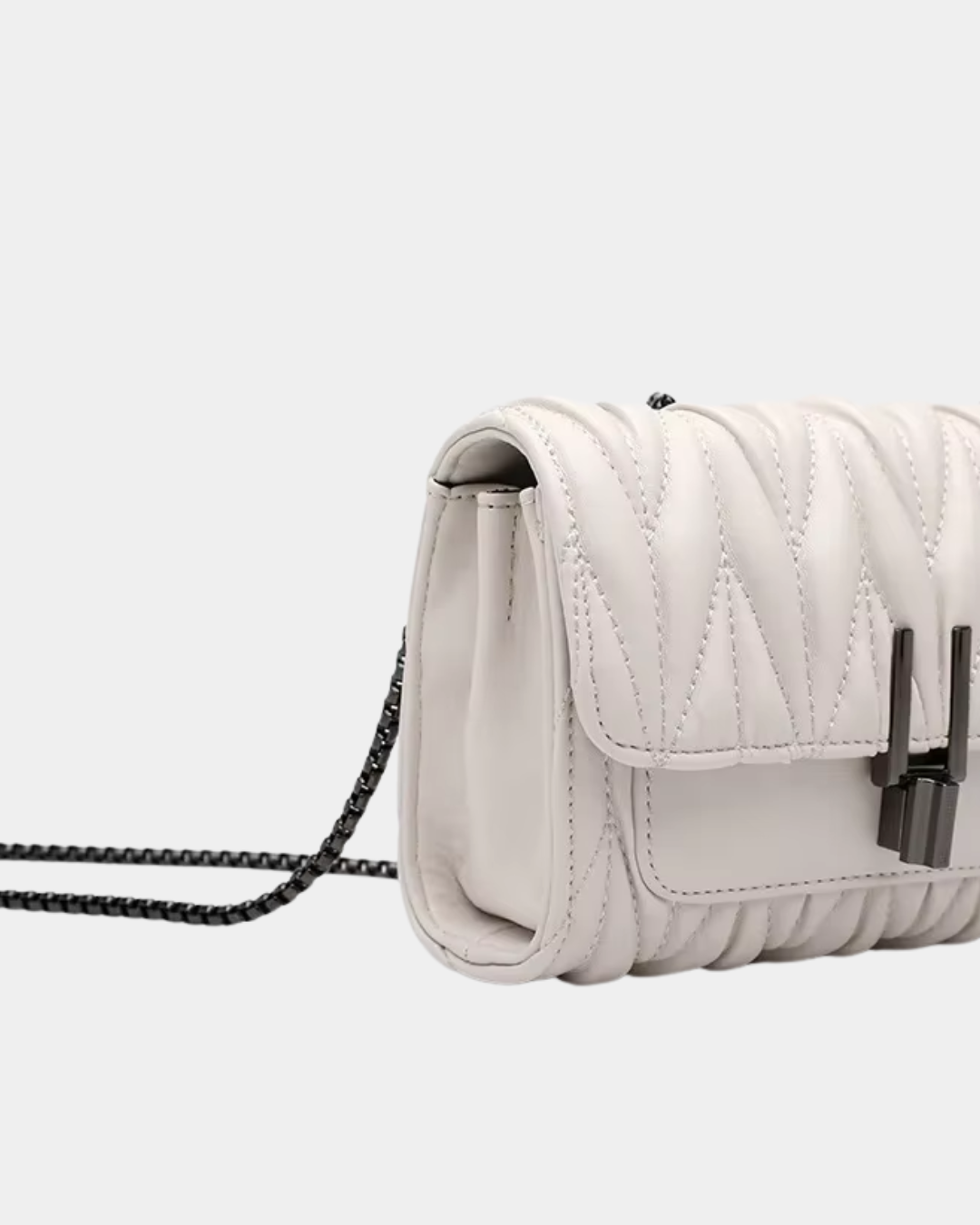 Sac chaud en cuir matelass