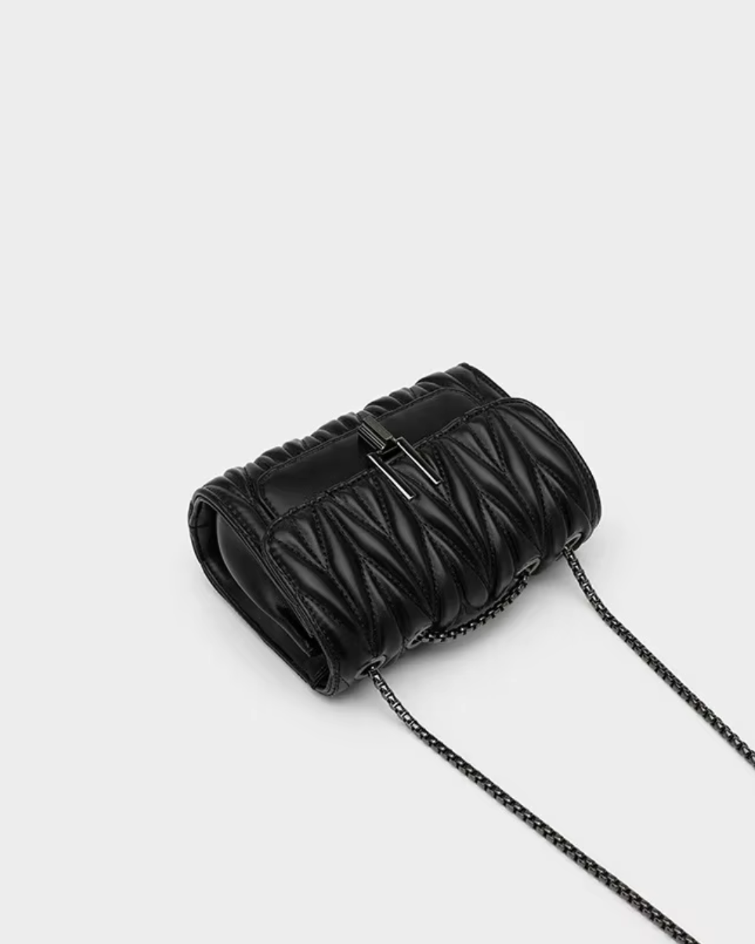 Sac chaud en cuir matelass