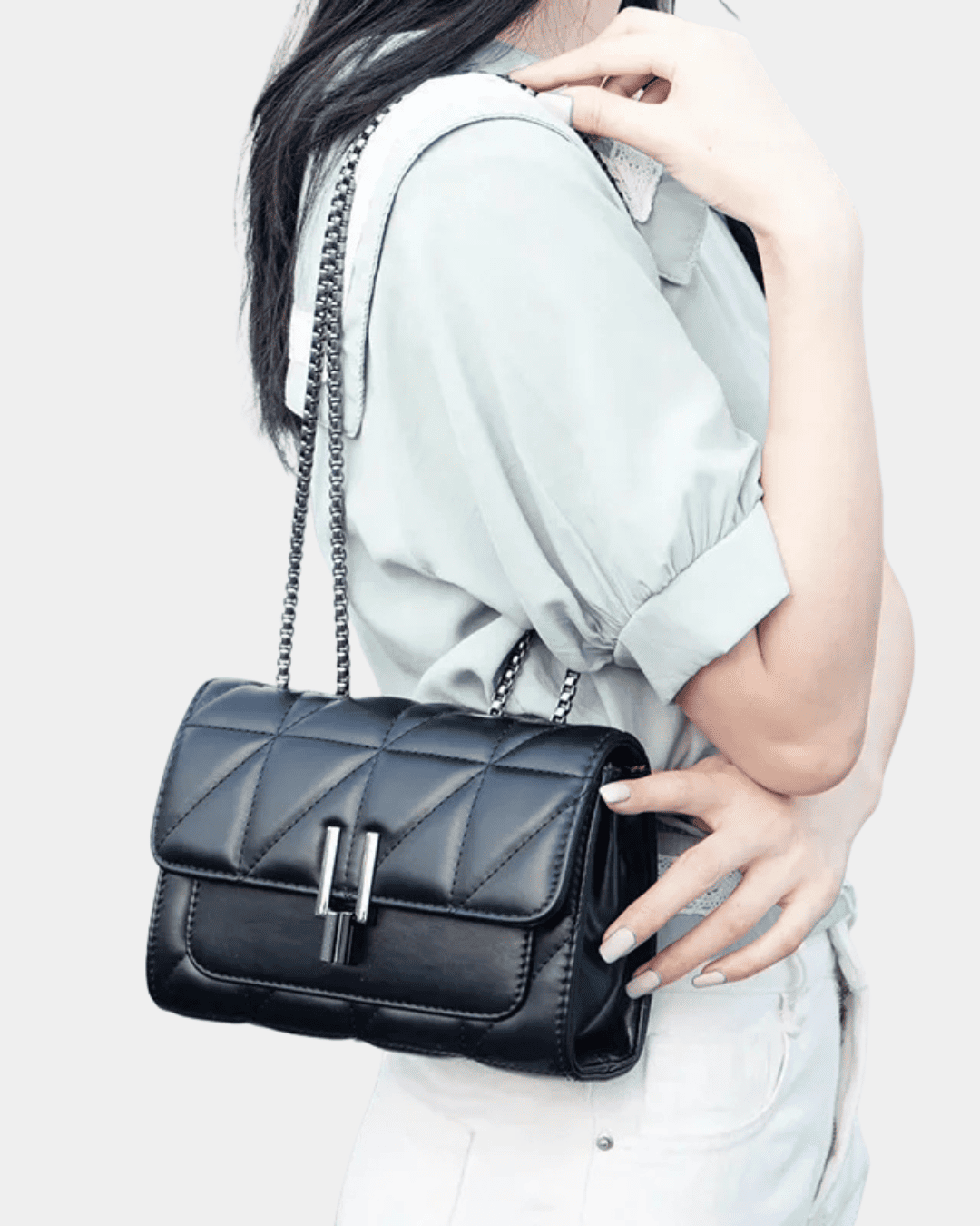 Sac Nina en cuir matelass