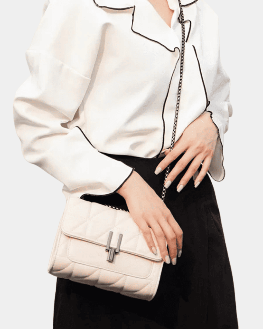 Sac Nina en cuir matelass