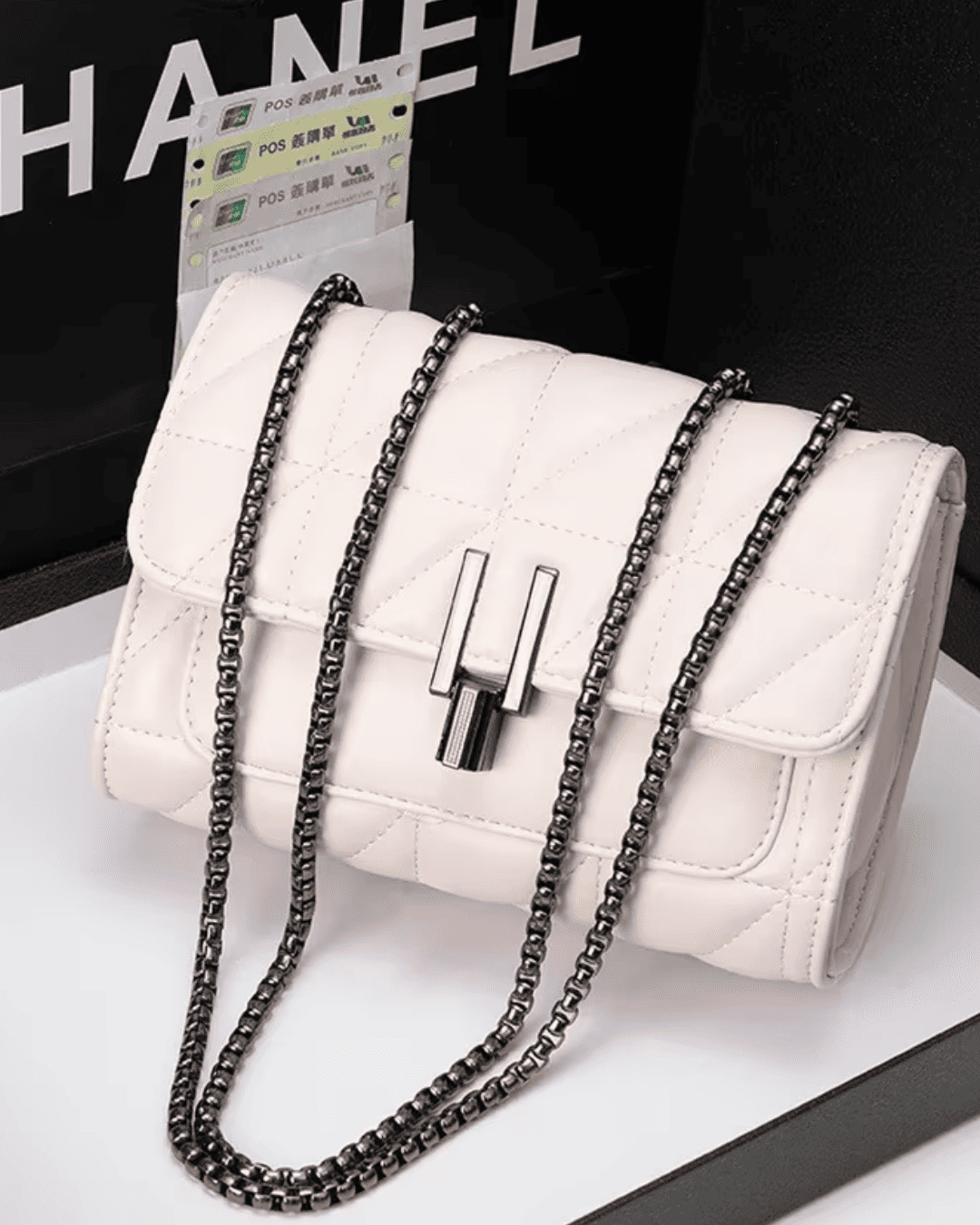 Sac Nina en cuir matelass