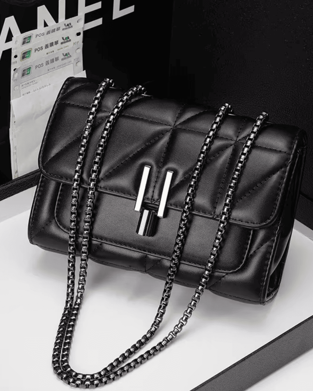 Sac Nina en cuir matelass