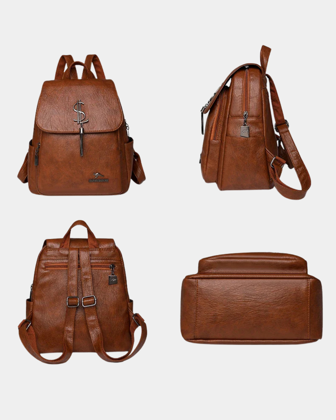 Sac à dos en cuir pour femme Ellot