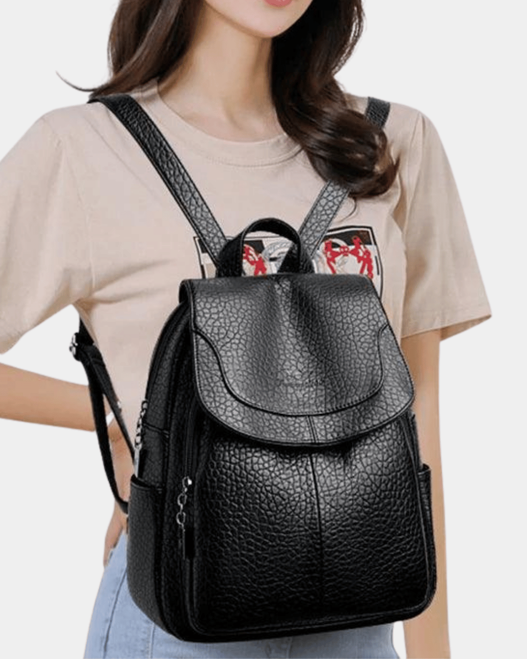 Sac à dos en cuir pour femme Jade