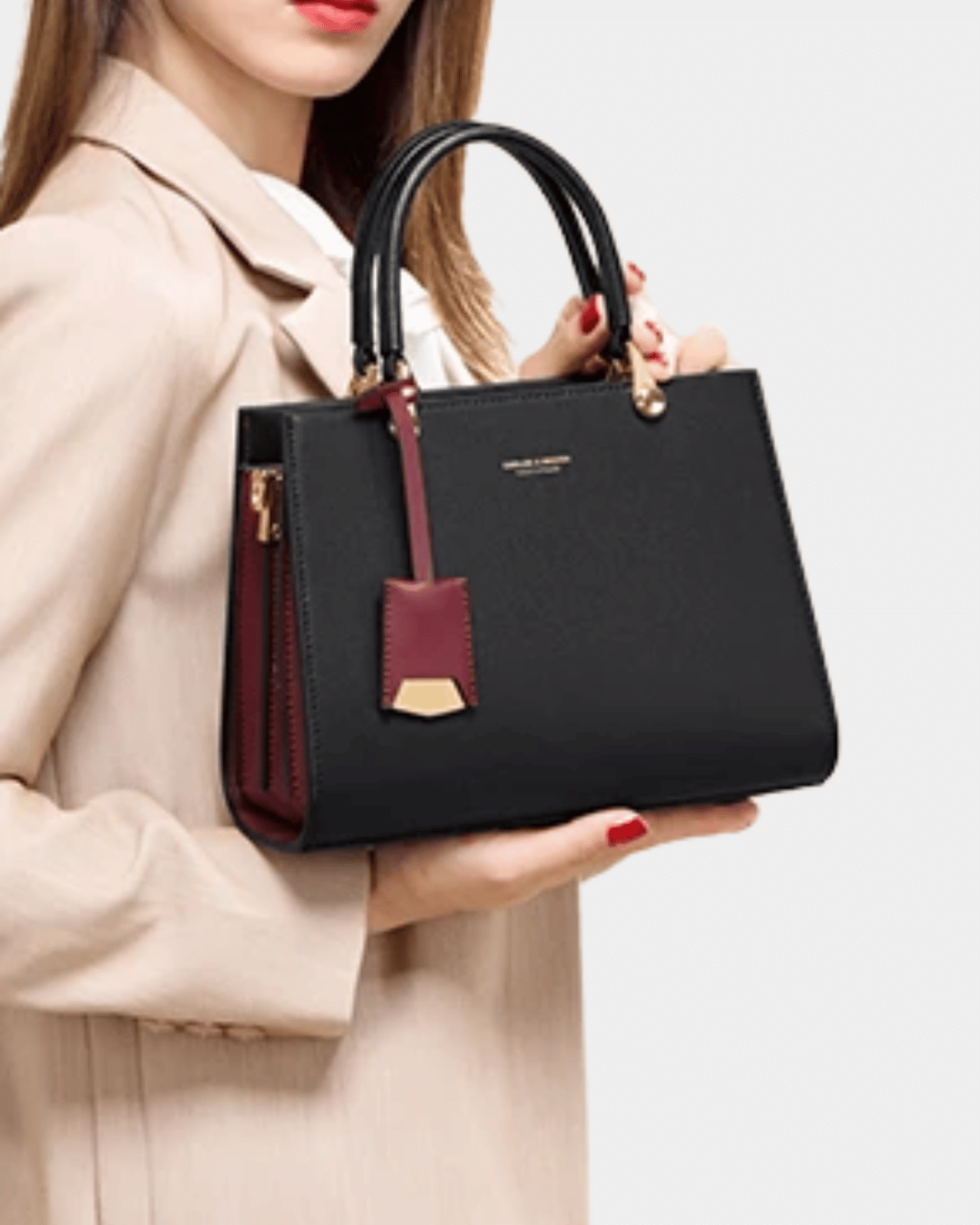 Sac fourre-tout Mayara en cuir premium
