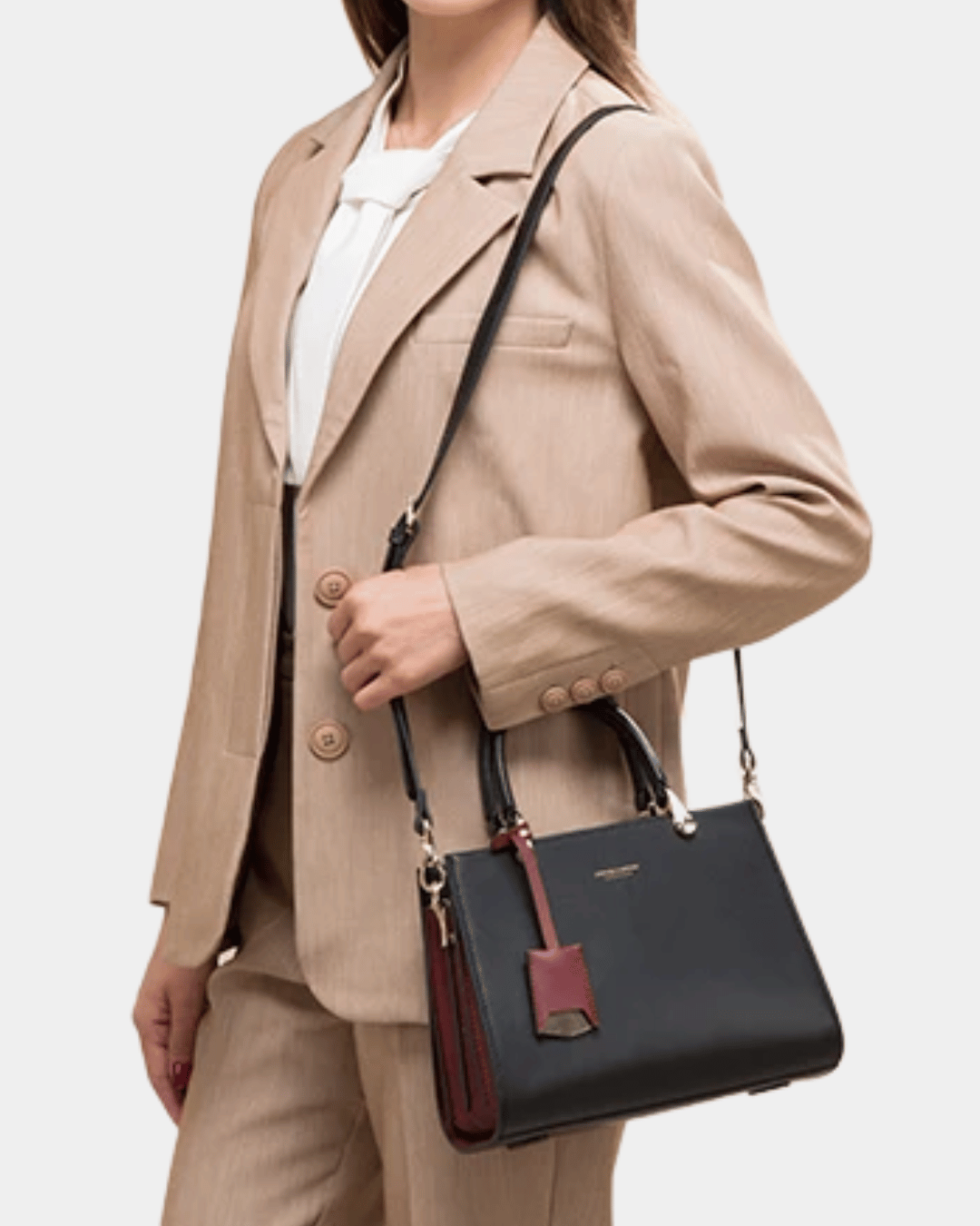 Sac fourre-tout Mayara en cuir premium