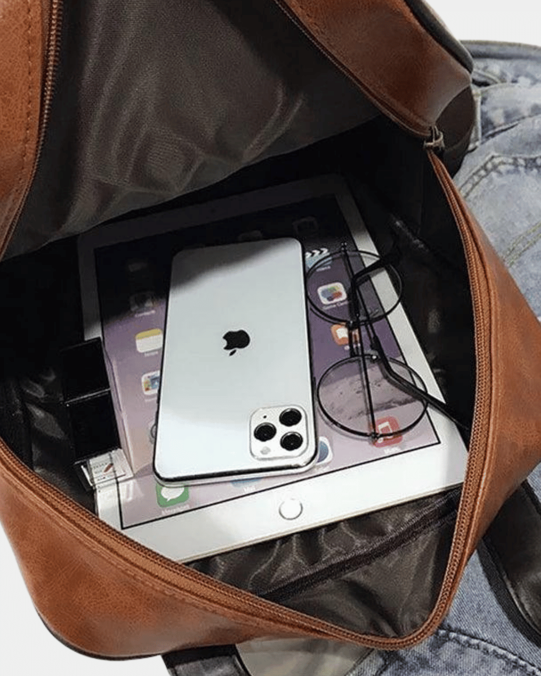 Sac à dos en cuir pour femme Luna