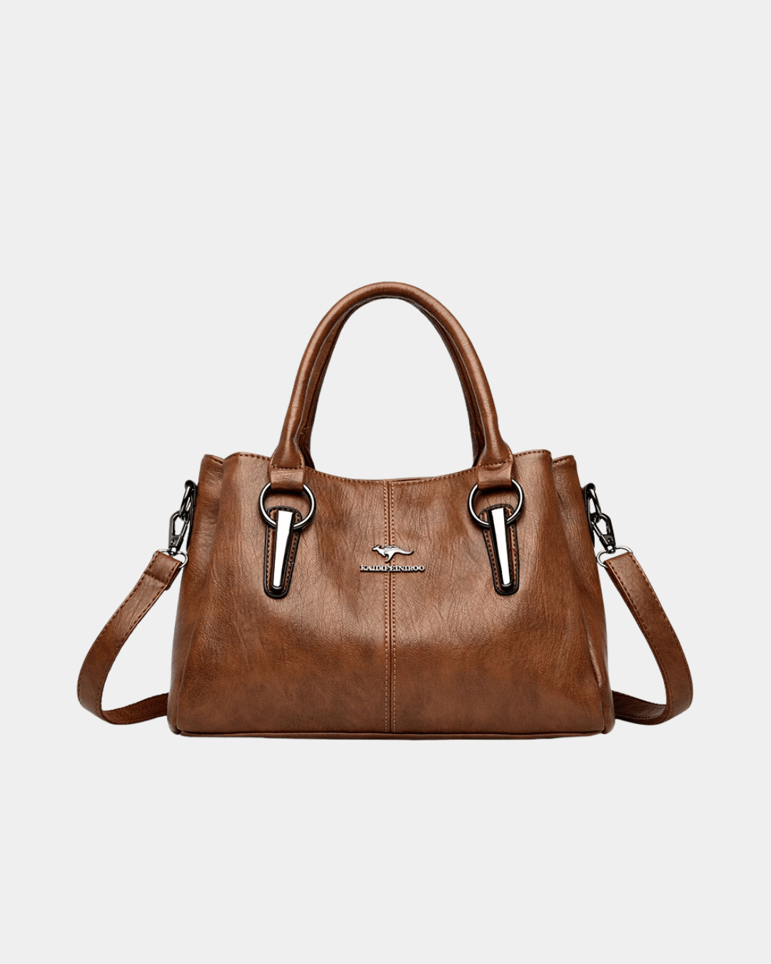 Sac rétro en cuir véritable