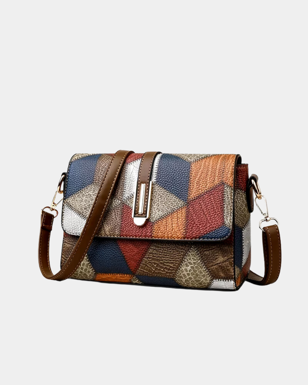 Bolsa Flopy com estampa Geométric