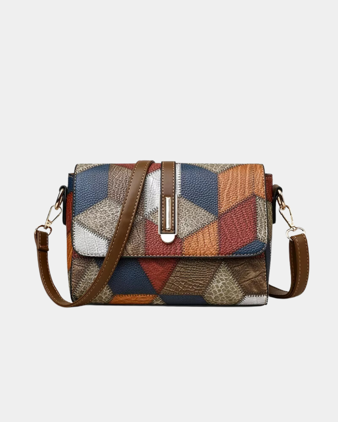 Bolsa Flopy com estampa Geométric