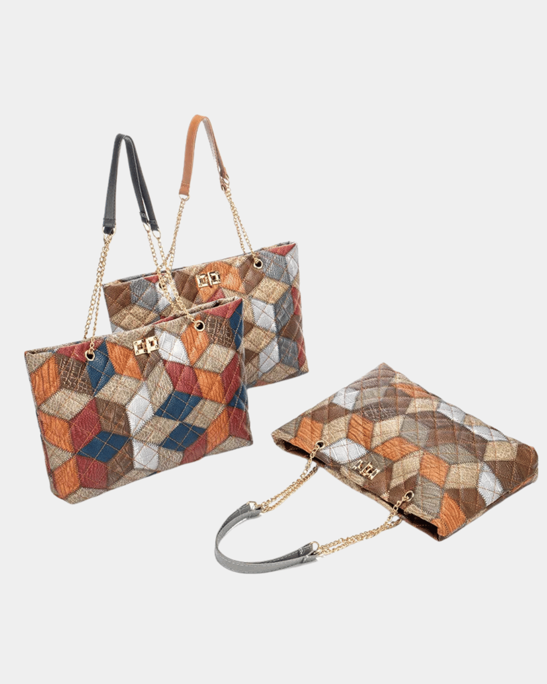 Sac Suzi à imprimé géométrique