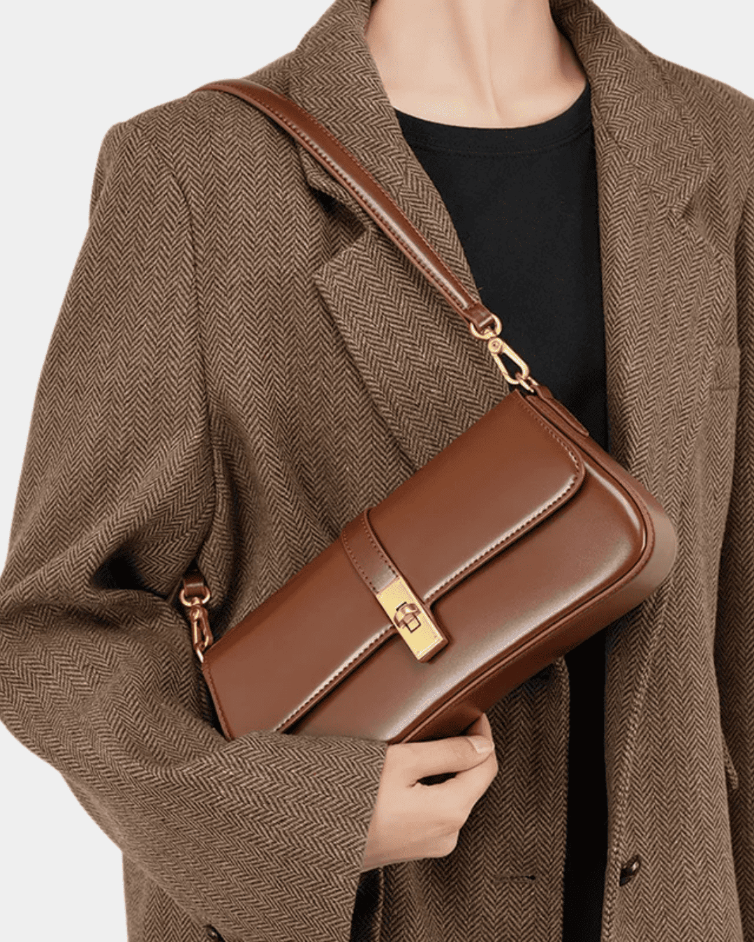 Sac baguette Katiane en cui