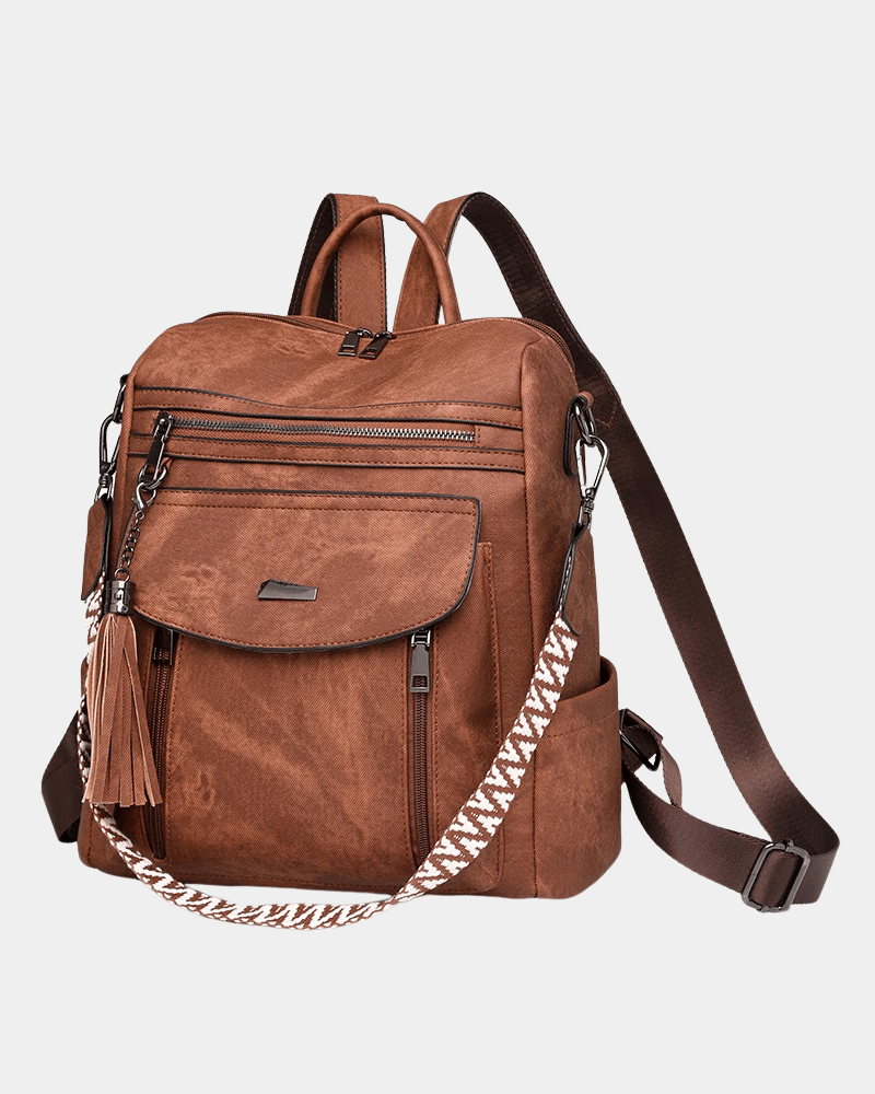 Sac à dos Sandy en cuir vintage, nouvelle collection