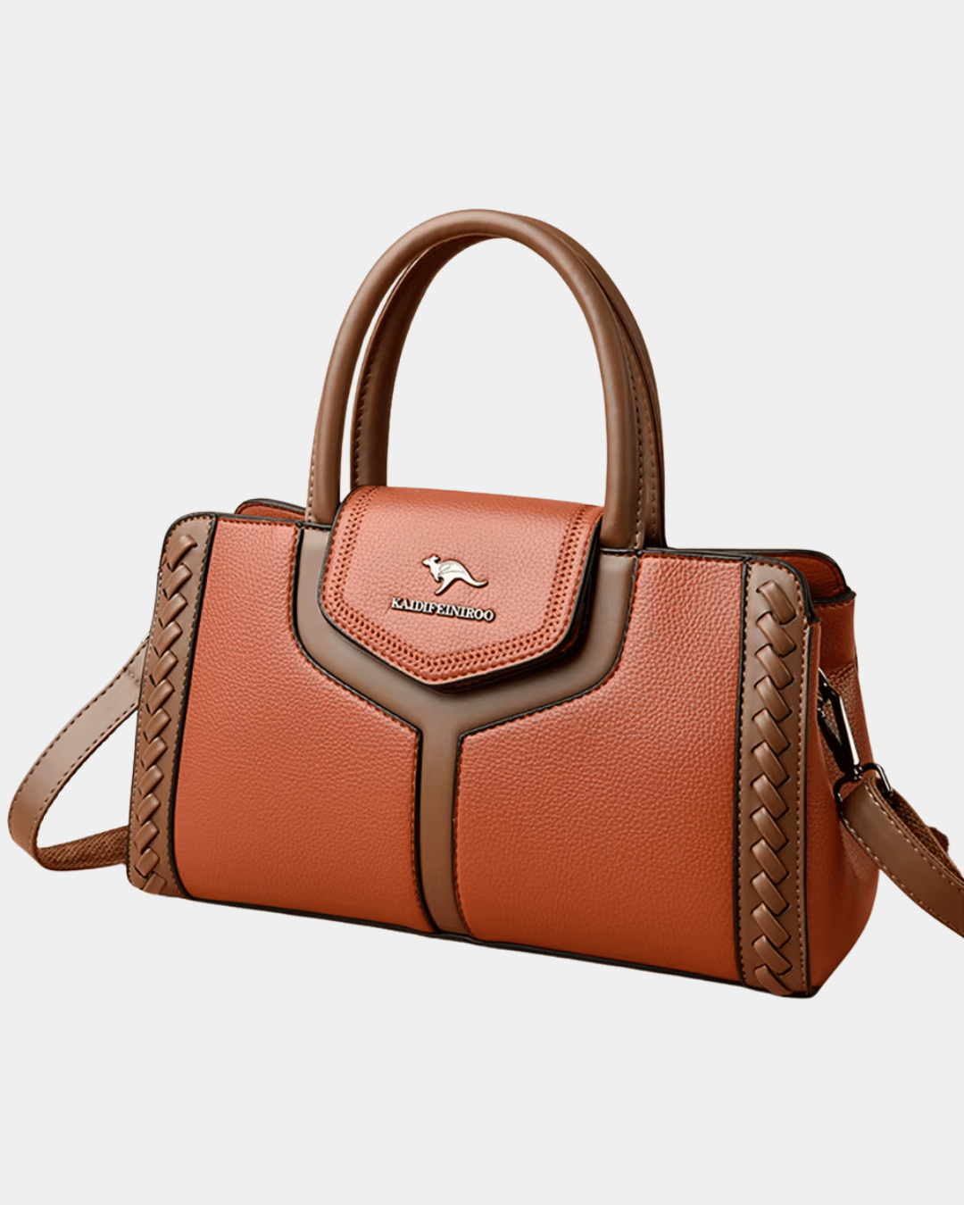 Sac en cuir style baguette Luan