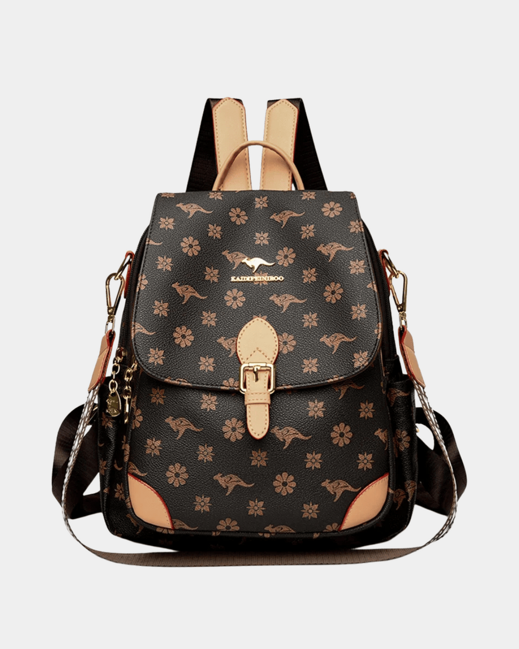 Sac à dos Amanda Guedes en cuir premium