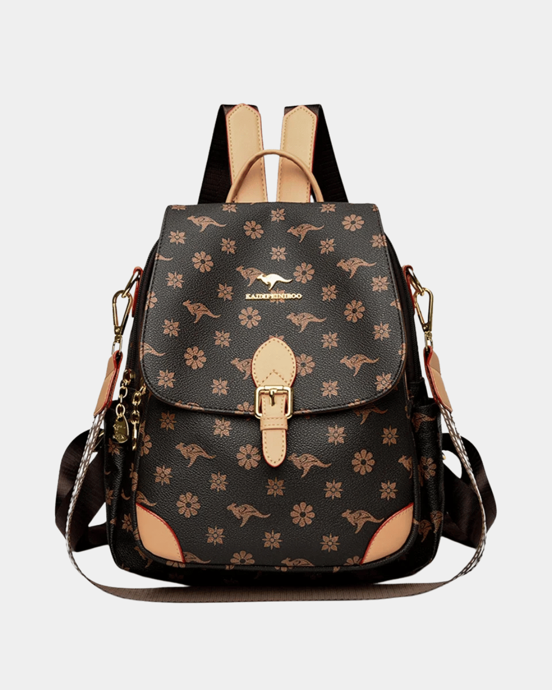 Sac à dos Amanda Guedes en cuir premium