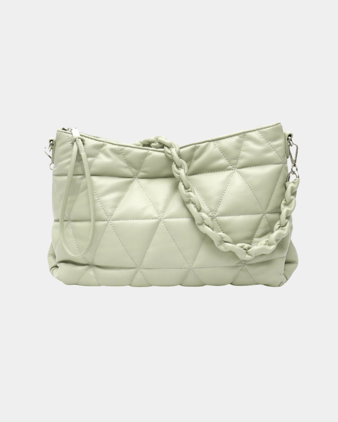 Sac fente en cuir véritable