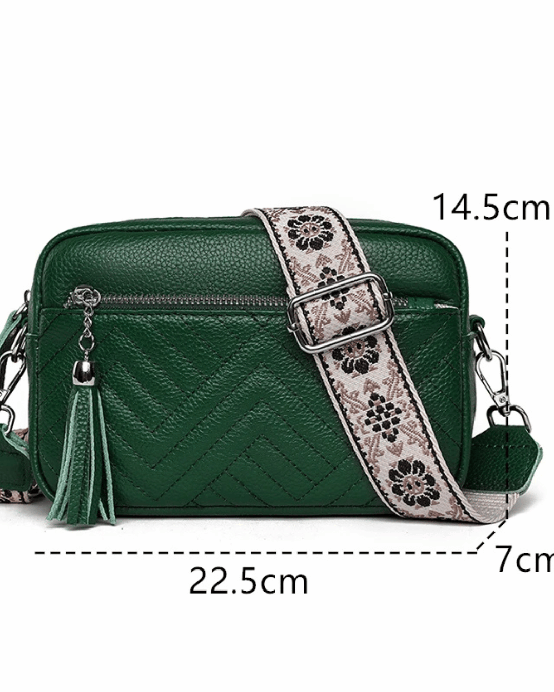 Sac bandoulière en cuir Dan