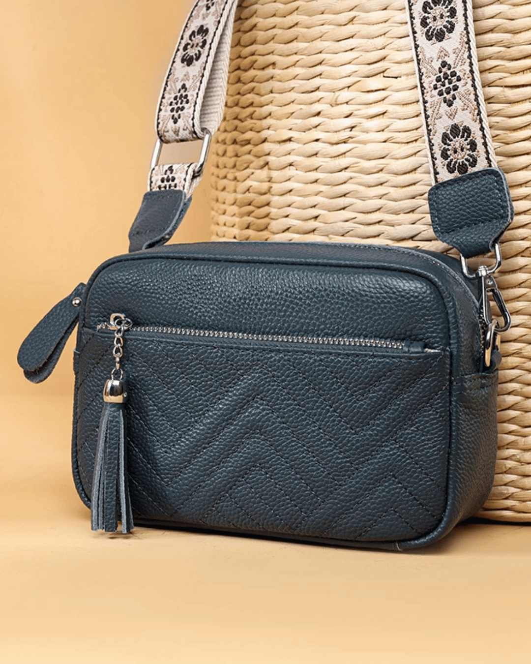 Sac bandoulière en cuir Dan