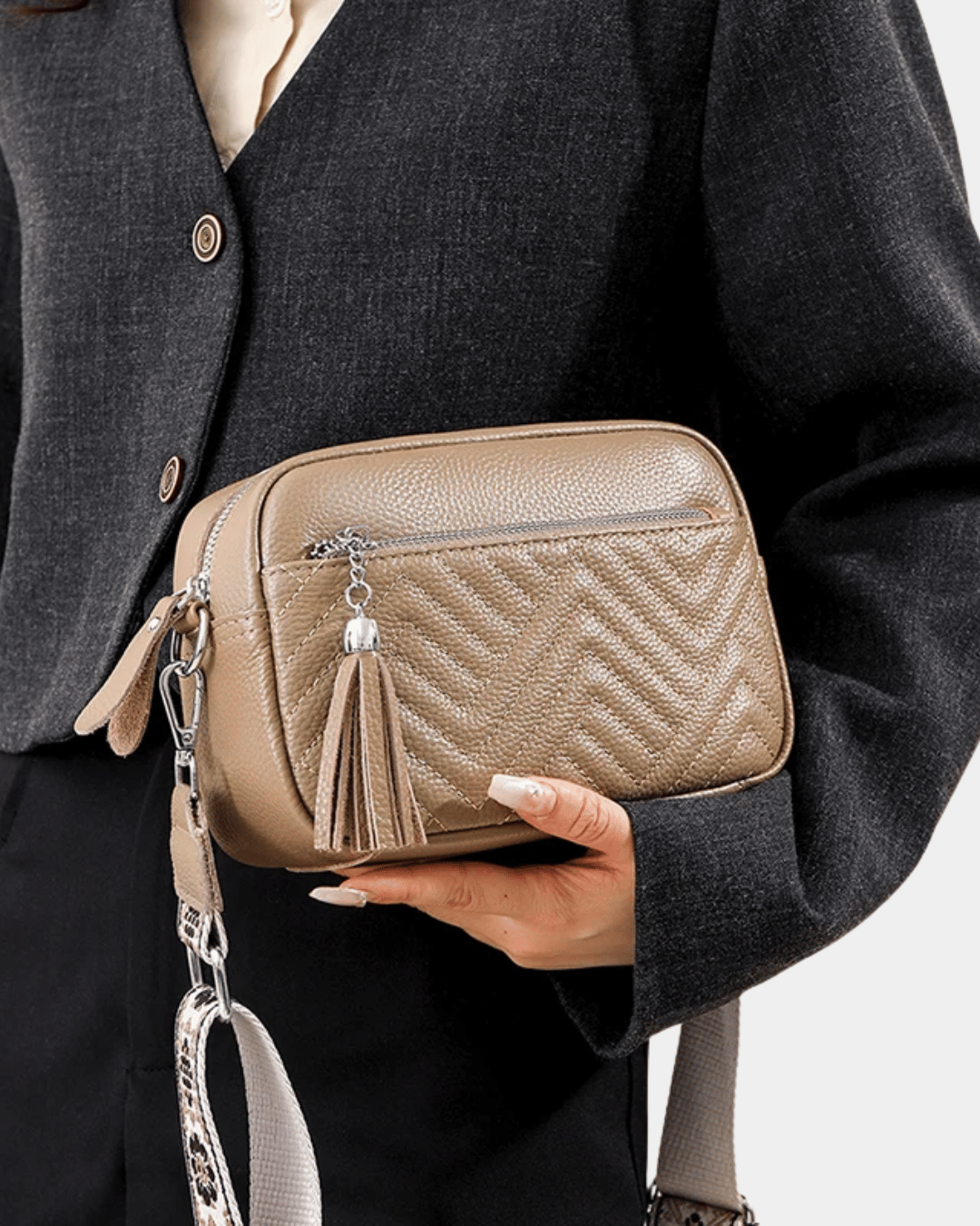 Sac bandoulière en cuir Dan