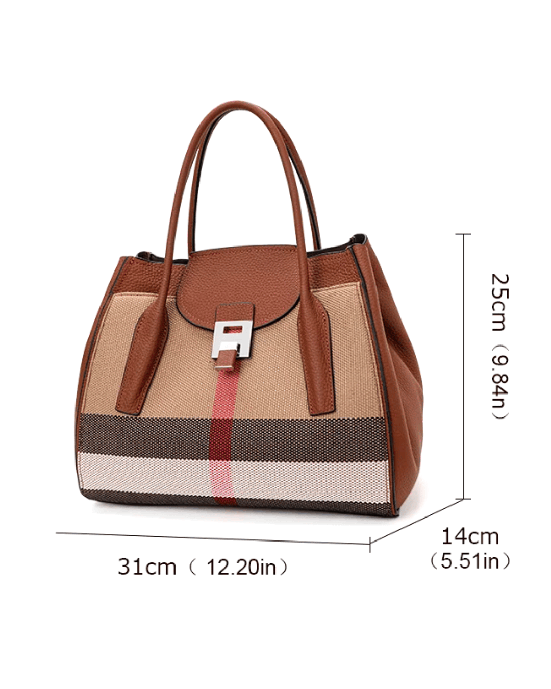 Sac rétro en cuir véritabl