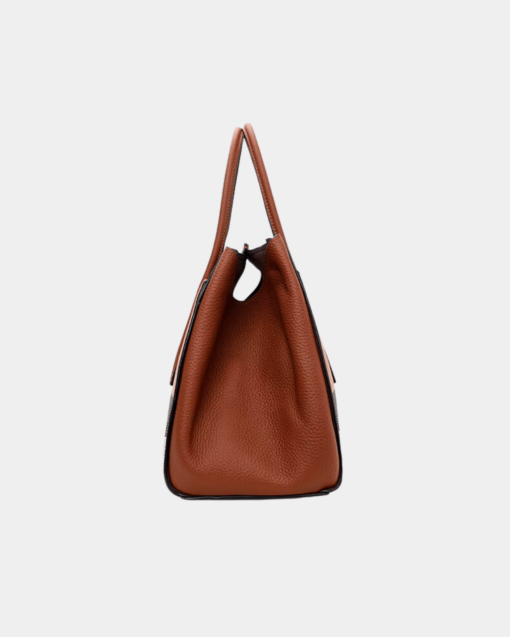 Sac rétro en cuir véritabl
