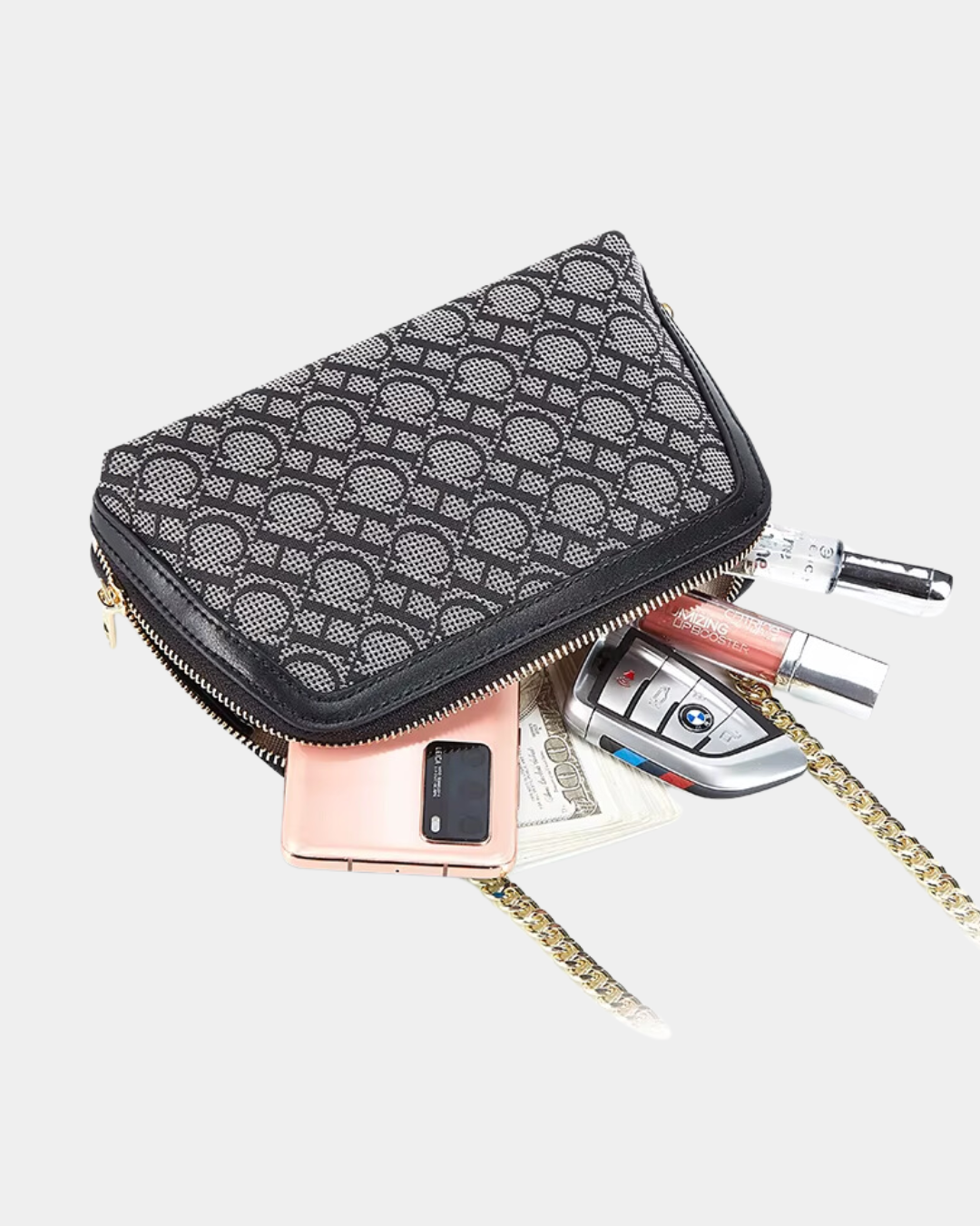 Sac en cuir Tália avec bandoulière chaîn