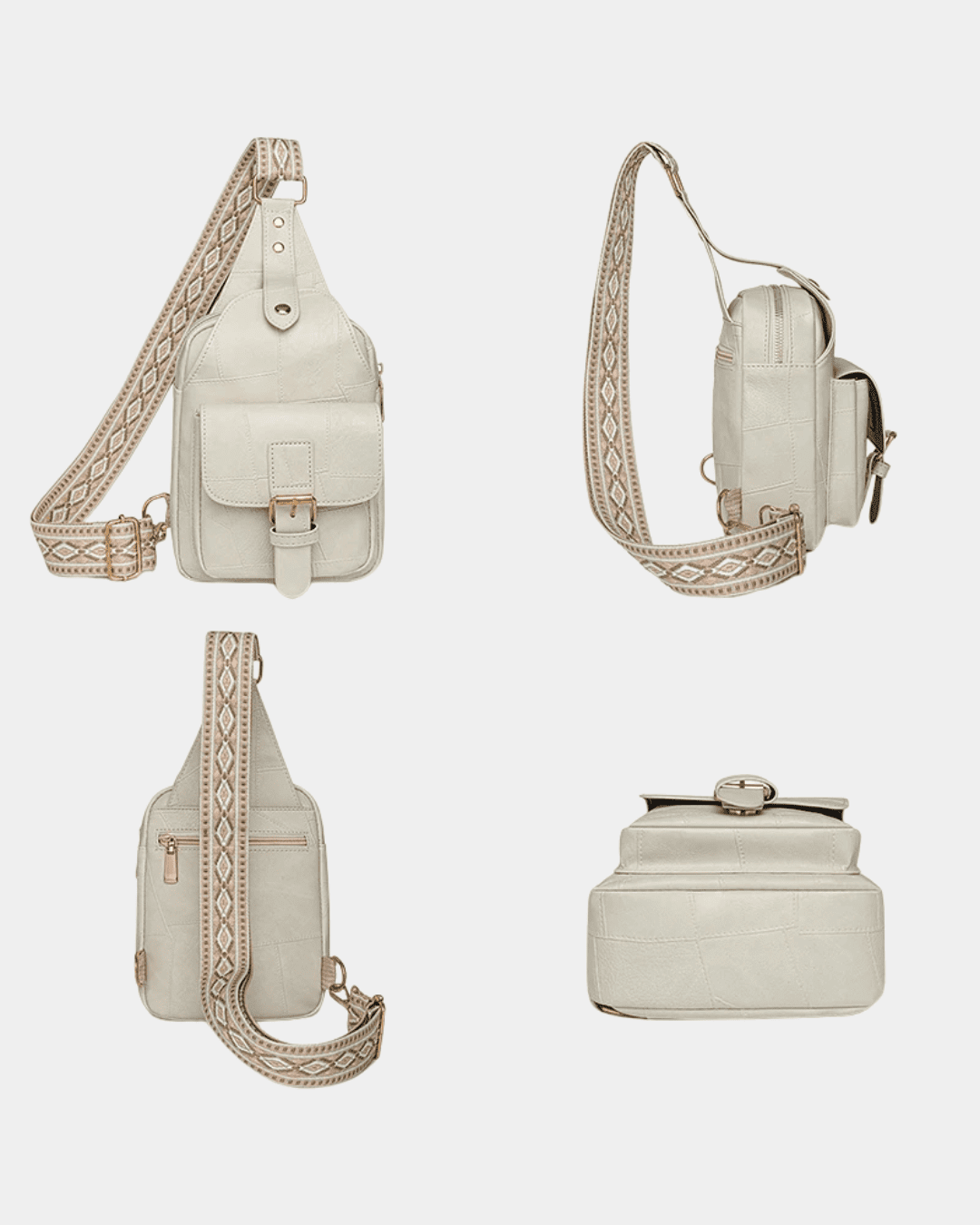 Sac bandoulière en cui