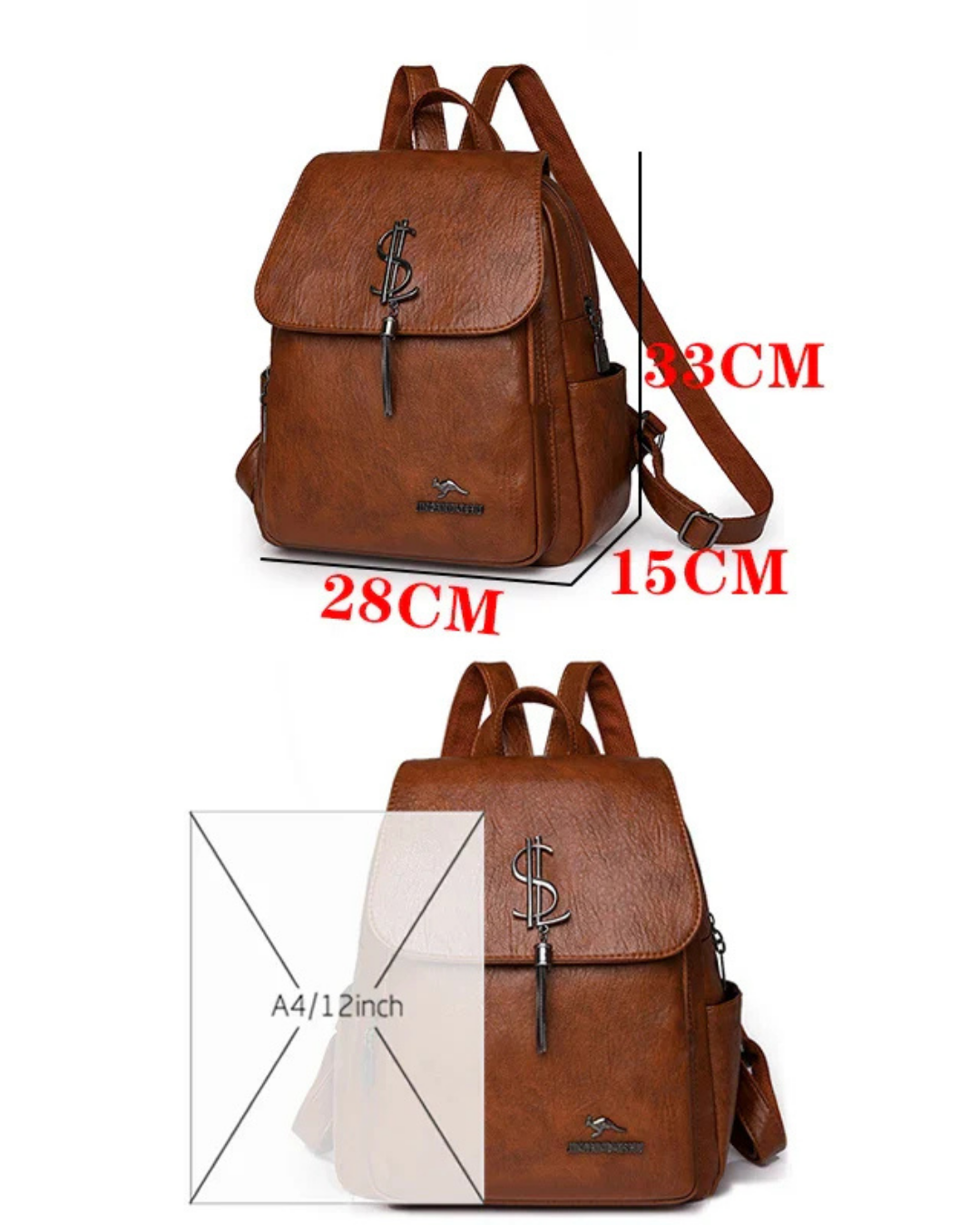 Sac à dos en cuir pour femme Ellot