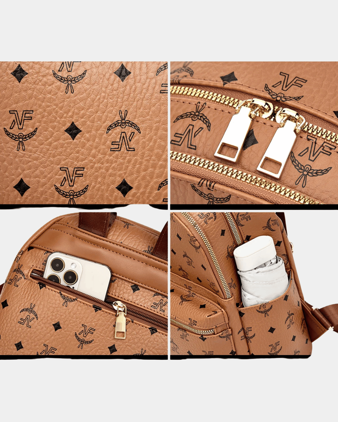 Sac à dos en cuir Charlotte nouveau modèl