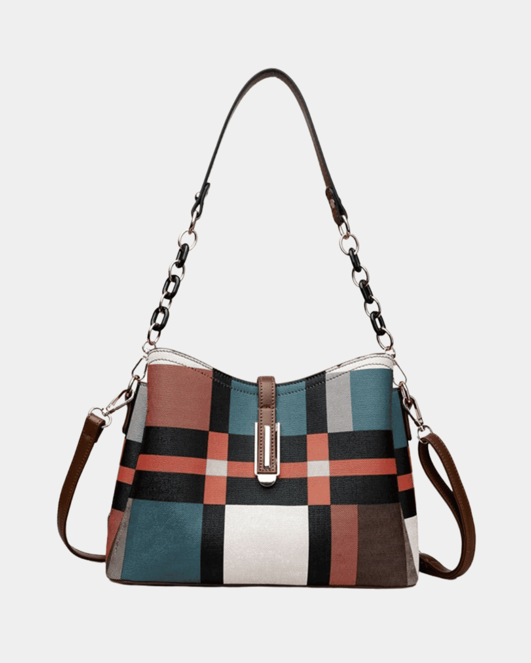 Sac cabas Alice en cuir imprim